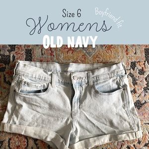 Women’s Jean Boyfriend fit shorts